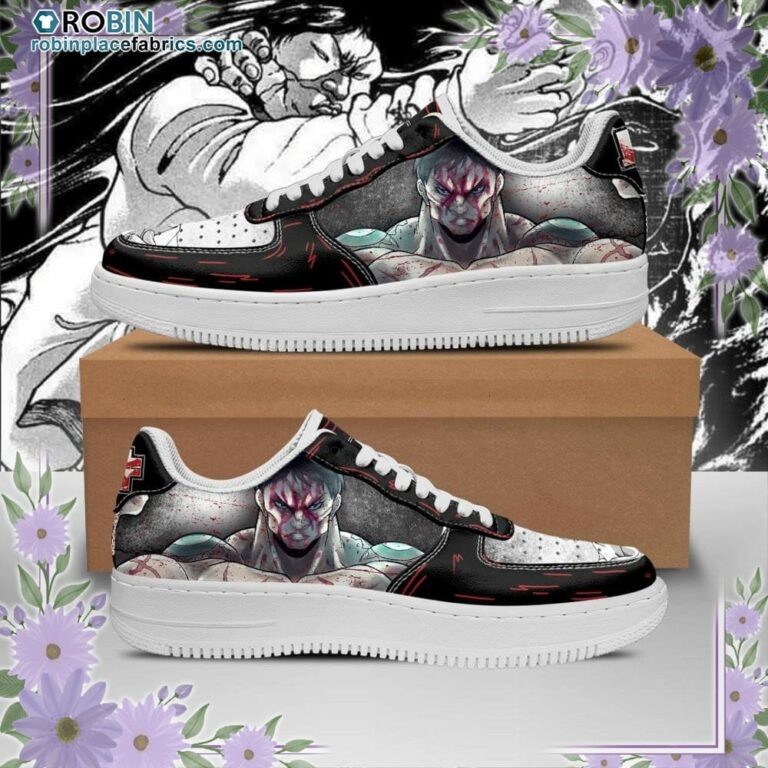 Kaoru Hanayama Air Sneakers Baki Custom Anime Shoes