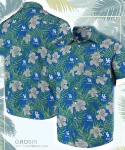 Kentucky Wildcats Floral Button-Up Shirt Kentucky Wildcats Floral Button-Up Shirt