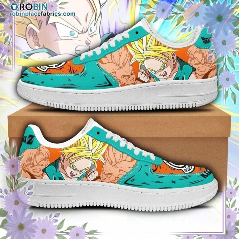 Kid Trunks Air Sneakers Custom Dragon Ball Anime Shoes