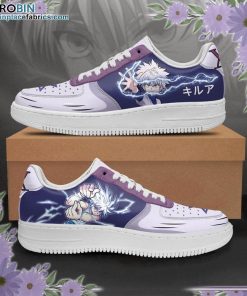 killua zoldyck air sneakers custom hunter x hunter anime shoes 1 gFO1J