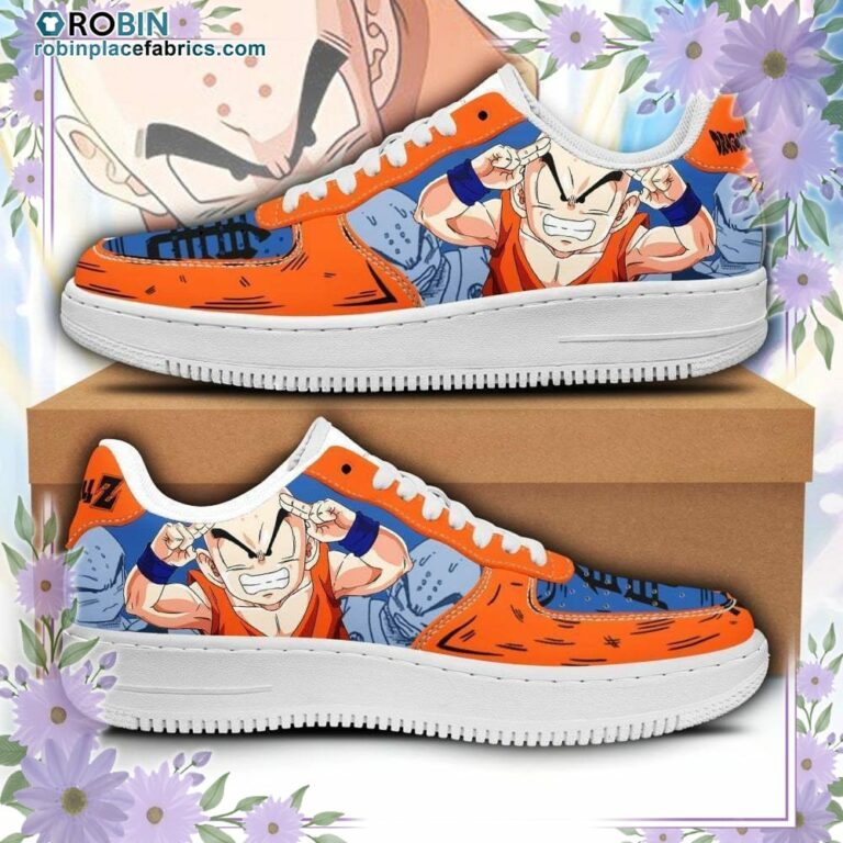 Krillin Air Sneakers Custom Dragon Ball Anime Shoes