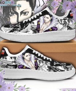 kuroro lucifer air sneakers custom hunter x hunter anime shoes fan 1 4fDiR