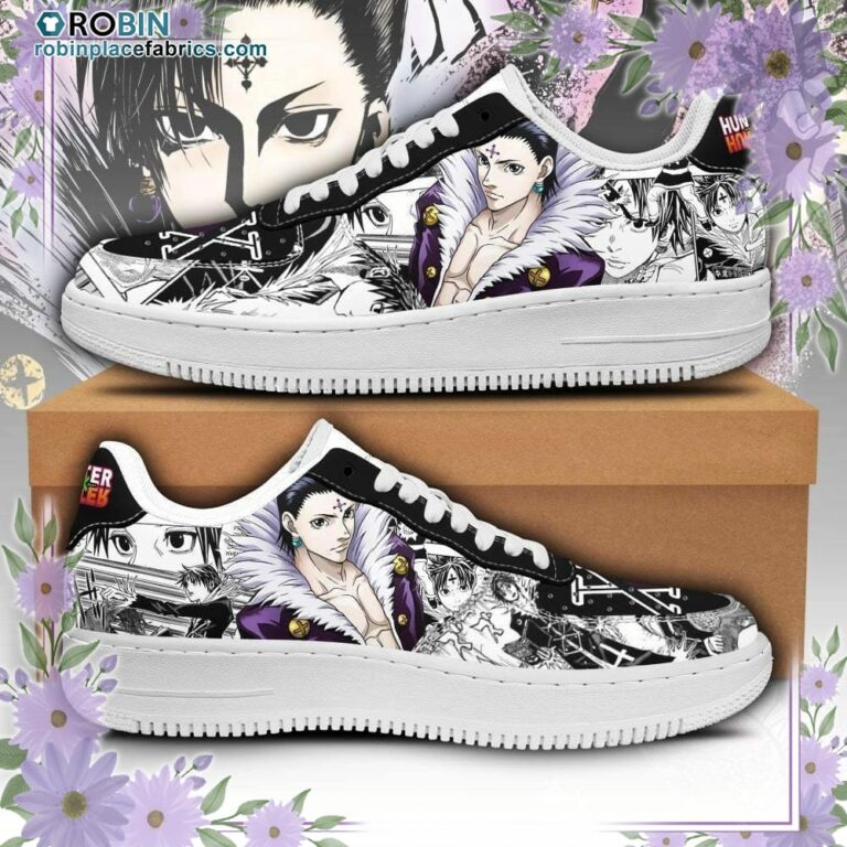 Kuroro Lucifer Air Sneakers Custom Hunter X Hunter Anime Shoes Fan