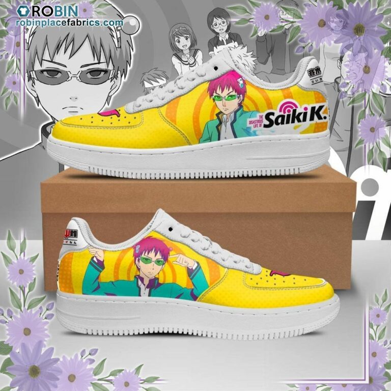 Kusuo Saiki Air Shoes Saiki K Custom Anime Sneakers