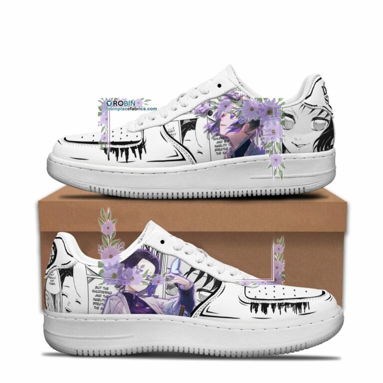 Kyojuro Rengoku Anime Sneakers Custom Demon Slayer Anime Shoes Mixed Manga Style