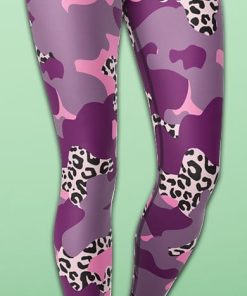 Leopard Camo Yoga Leggings