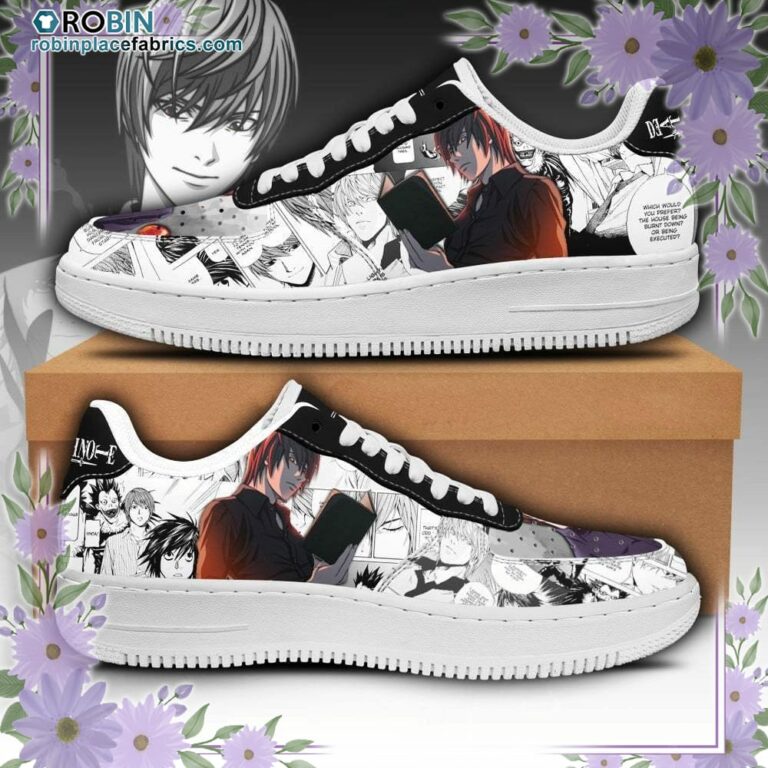 Light Yagami Air Sneakers Death Note Anime Shoes