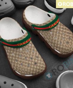 Limited Louis Vuitton Classic Brown LV Crocs