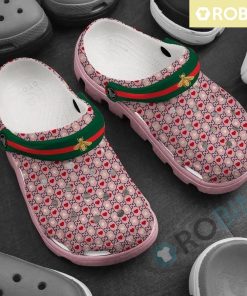 Limited Louis Vuitton Cute Hearts Honeybee LV Crocs