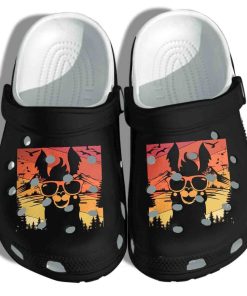 Llama Retro Style Alpaca Crocs – Classic Clog
