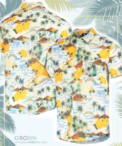 Los Angeles Chargers Paradise Floral Button-Up Shirt Los Angeles Chargers Paradise Floral Button-Up Shirt