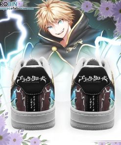 luck voltia air sneakers black bull knight black clover anime shoes 3 xSTUh