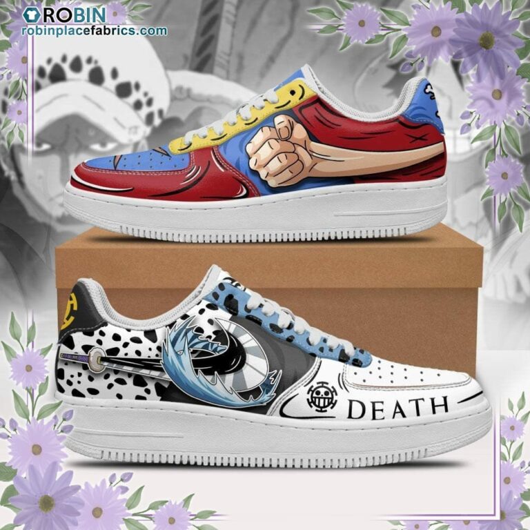 Luffy And Law Air Sneakers Custom Anime One Piece Shoes