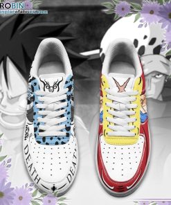 Luffy And Law Air Sneakers Custom Anime One Piece Shoes