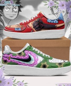 luffy and zoro air sneakers custom wano arc haki one piece shoes 1 RqCeM