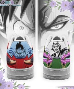 luffy and zoro air sneakers custom wano arc haki one piece shoes 3 qGaWg