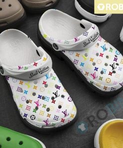 LV Louis Vuitton Colorfull Crocs