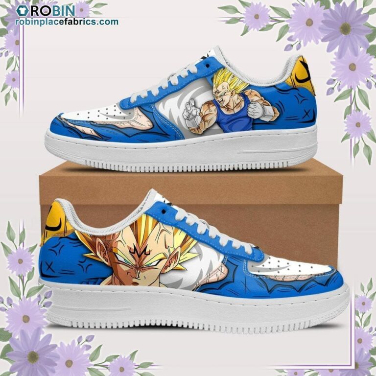 Majin Vegeta Air Sneakers Custom Anime Dragon Ball Shoes