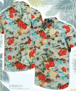 Miami Dolphins Paradise Floral Button-Up Shirt Miami Dolphins Paradise Floral Button-Up Shirt