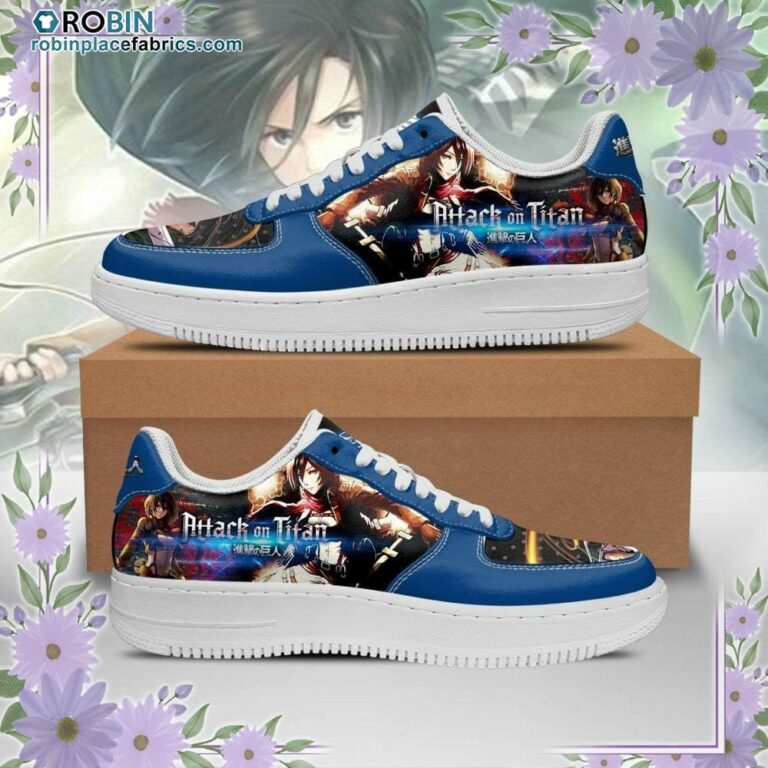 Mikasa Ackerman Attack On Titan Air Sneakers AOT Anime Shoes