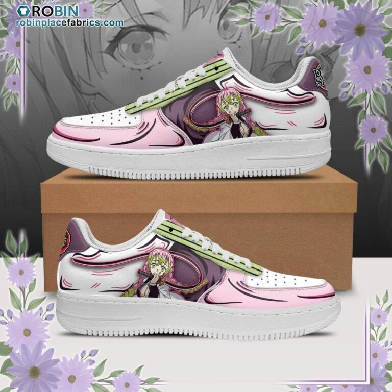 Mitsuri Kanroji Air Sneakers Custom Anime Demon Slayer Shoes