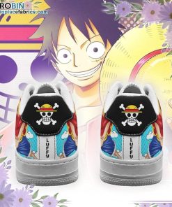 monkey d luffy air sneakers custom anime one piece shoes 3 v6x9h