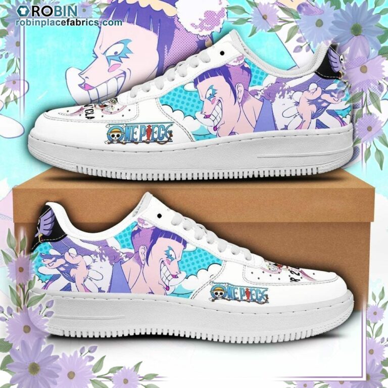 Mr 2 Bon Clay Air Sneakers Custom Anime One Piece Shoes