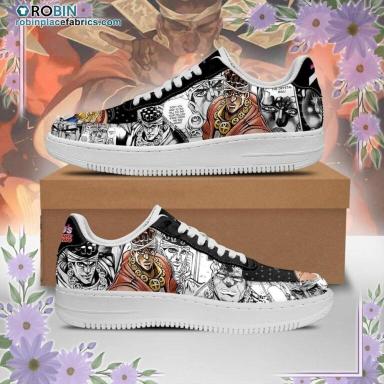 Muhammad Avdol Air Sneakers Manga Style JoJo’s Anime Shoes