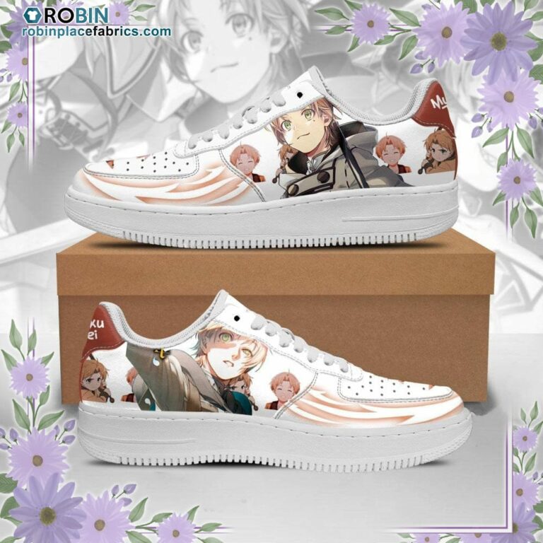 Mushoku Tensei Rudeus Greyrat Air Sneakers Custom Anime Shoes