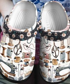My Sewing Stuff Daisy Crocs – Classic Clog