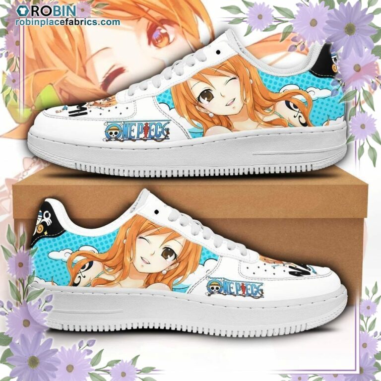 Nami Air Sneakers Custom Anime One Piece Shoes