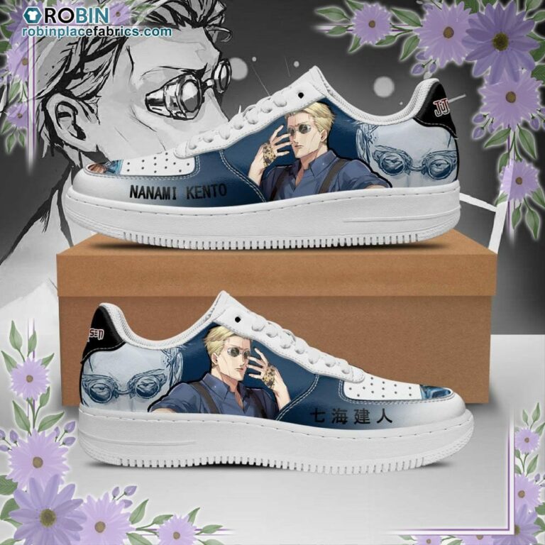 Nanami Kento Jujutsu Kaisen Air Sneakers Custom Anime Shoes