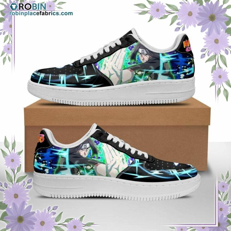 Neji Hyuga Air Sneakers Custom Anime Shoes Leather