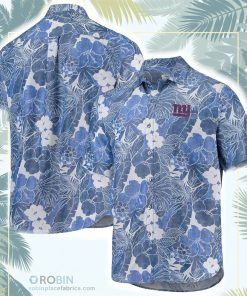 New York Giants Tommy Bahama Coconut Point Playa Floral Button-Up Shirt New York Giants Tommy Bahama Coconut Point Playa Floral Button-Up Shirt