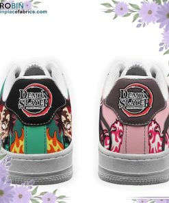 nezuko and tanjiro air sneakers custom demon slayer anime shoes 3 rbotw