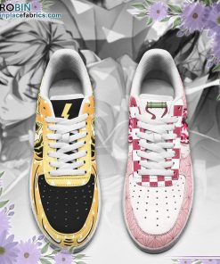 Nezuko And Zenitsu Air Sneakers Anime Custom Skills Demon Slayer Shoes Nezuko And Zenitsu Air Sneakers Anime Custom Skills Demon Slayer Shoes