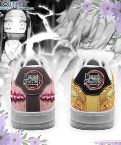 nezuko and zenitsu air sneakers anime custom skills demon slayer shoes 3 sYG16