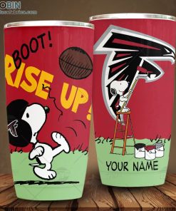 Personalize NFL Atlanta Falcons Tumbler Snoopy Tumbler