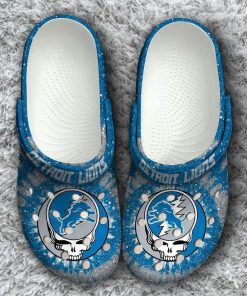 Nfl Detroit Lions Grateful Dead Classic Crocs – Classic Clog