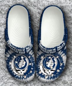 Nfl Indianapolis Colts Grateful Dead Classic Unisex Crocs