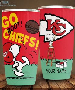 Personalize NFL Kansas City Chiefs Tumbler Snoopy Tumbler Personalize NFL Kansas City Chiefs Tumbler Snoopy Tumbler
