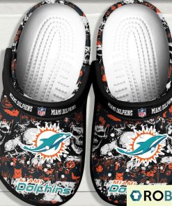 NFL Miami Dolphins Team Logo Classic Clogs