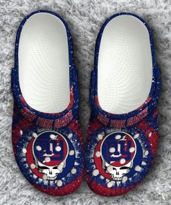Nfl New York Giants Grateful Dead Classic  Unisex Crocs