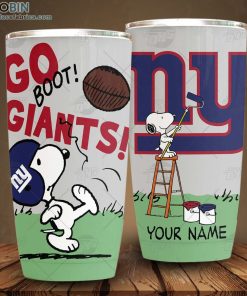 Personalize NFL New York Giants Tumbler Snoopy Tumbler Personalize NFL New York Giants Tumbler Snoopy Tumbler