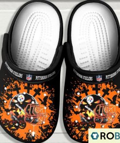 NFL Pittsburgh Steelers Helmet Halloween Classic Clogs