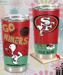 nfl san francisco 49ers tumbler snoopy tumbler 253 ItQgi