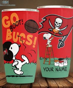 Personalize NFL Tampa Bay Buccaneers Tumbler Snoopy Tumbler Personalize NFL Tampa Bay Buccaneers Tumbler Snoopy Tumbler