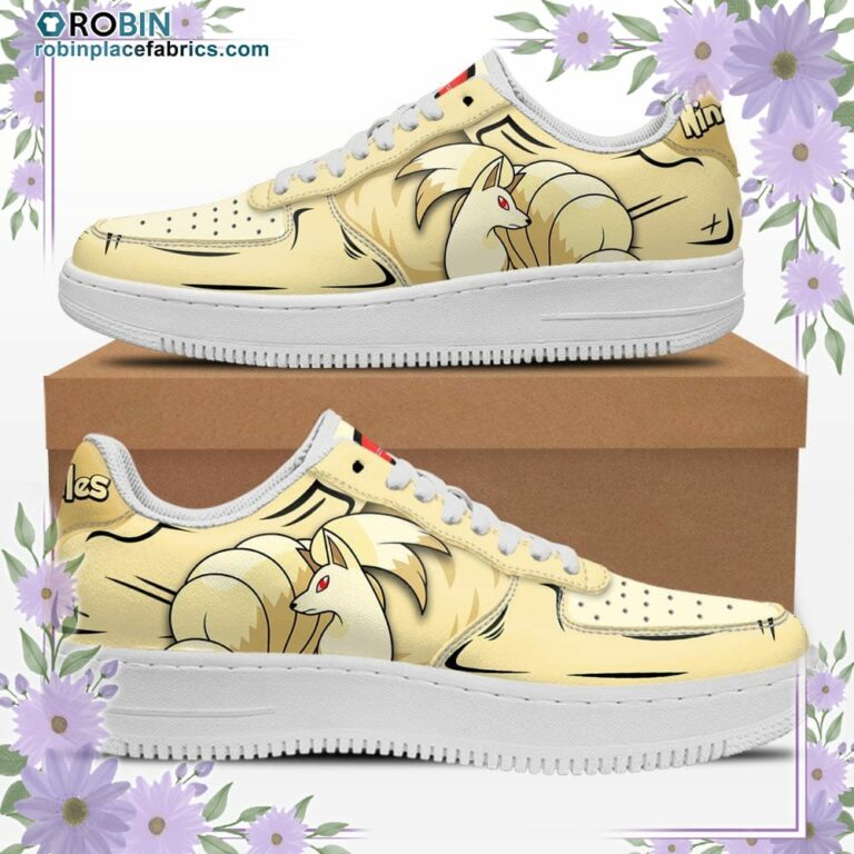 Ninetales Air Sneakers Custom Pokemon Anime Shoes