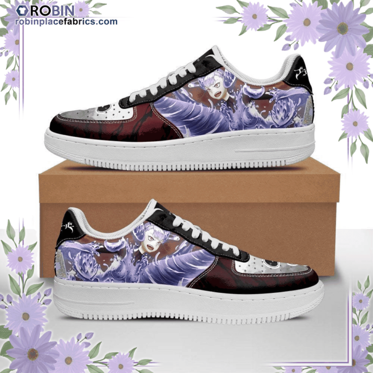 Noelle Silva Air Sneakers Black Bull Knight Black Clover Anime Shoes