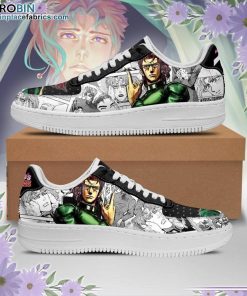 noriaki kakyoin air sneakers manga style jojos anime shoes 1 m2BVa